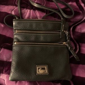 Dooney Bourke Black Leather Crossbody